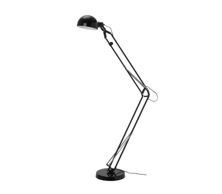 IKEA FORSA Floor Lamp, Black