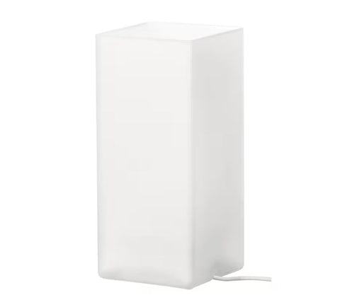 IKEA GRONO Table Lamp, Frosted Glass White