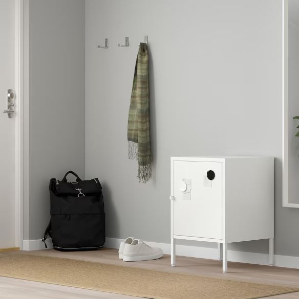 IKEA HALLAN Cabinet, White, 45×50 cm