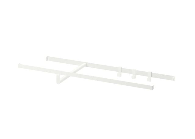 IKEA HJALPA Clothes Rail, White, 80x40 cm