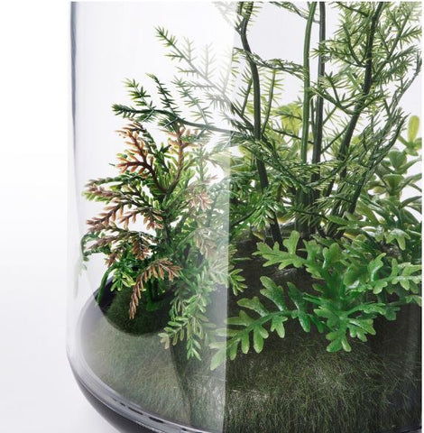 IKEA INVANDIG Artificial terrarium, Dome, 15 cm