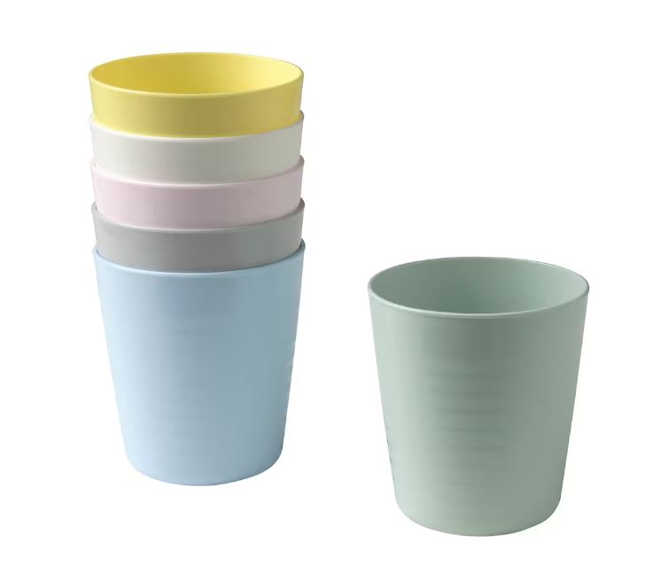 IKEA KALAS Mug, 6Pack Mixed Colours