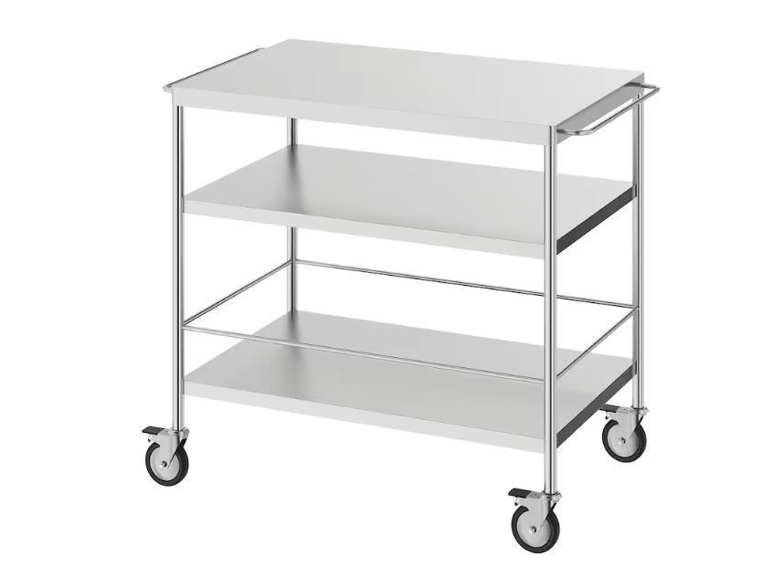 IKEA FLYTTA Kitchen Trolley Stainless Steel 98 57 Cm Onepoint   Ikea Kitchen Trolley Pakistan 