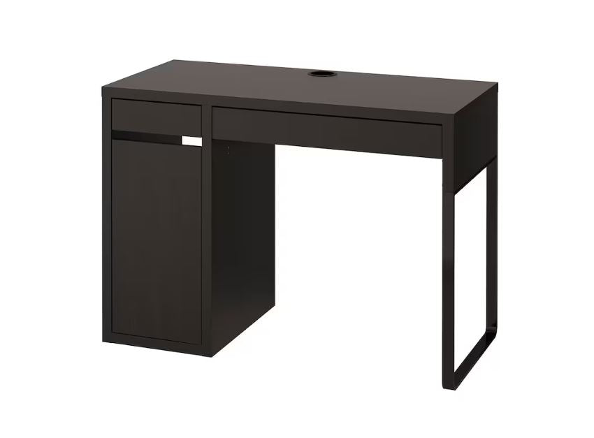IKEA MICKE Desk, black-brown, 105x50 cm