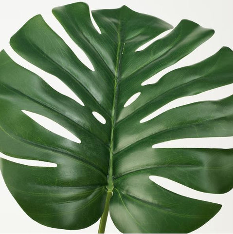 IKEA FEJKA Artificial potted plant, in/outdoor Monstera, 19 cm