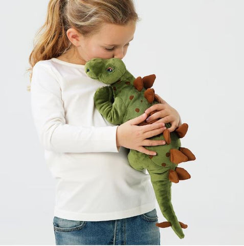IKEA JATTELIK Soft Toy, Soft and Cuddly Stuffed Animal for Kids - Cute Nursery Decor - Carnival Prize - Best Gift for Baby Shower, Boys, Girls Dinosaur-Dinosaur-Stegosaurus 50 cm