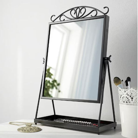 IKEA KARMSUND Table Mirror, 27x43 cm Black