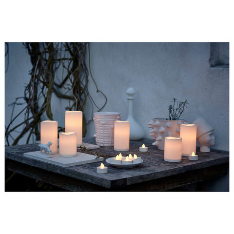 IKEA GODAFTON LED Tealight, In/Outdoor, Battery-Operated /Natural