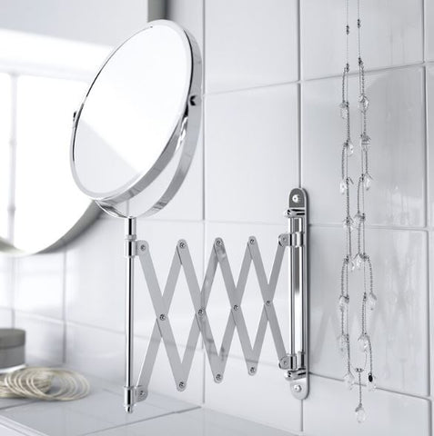 IKEA FRACK Mirror, Stainless Steel