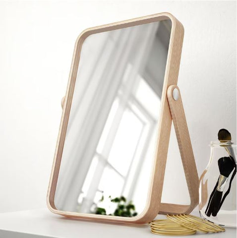 IKEA IKORNNES Table Mirror, Ash, 27x40cm