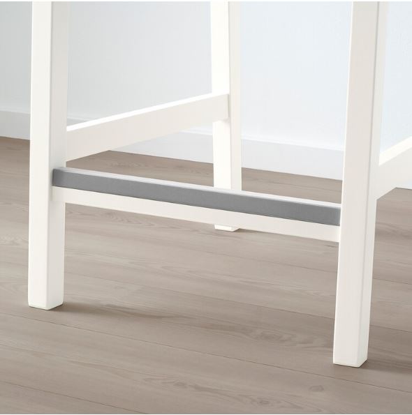 IKEA EKEDALEN Bar stool with backrest, 75 cm