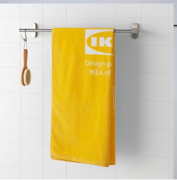 IKEA EFTERTRADA Bath Towel Soft and Absorbent, Premium Quality Perfect for Daily Use 70x140 cm