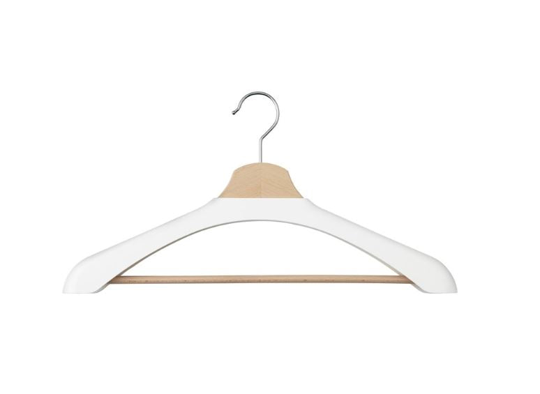 IKEA BUMERANG Shoulder Shaper for Hanger, White