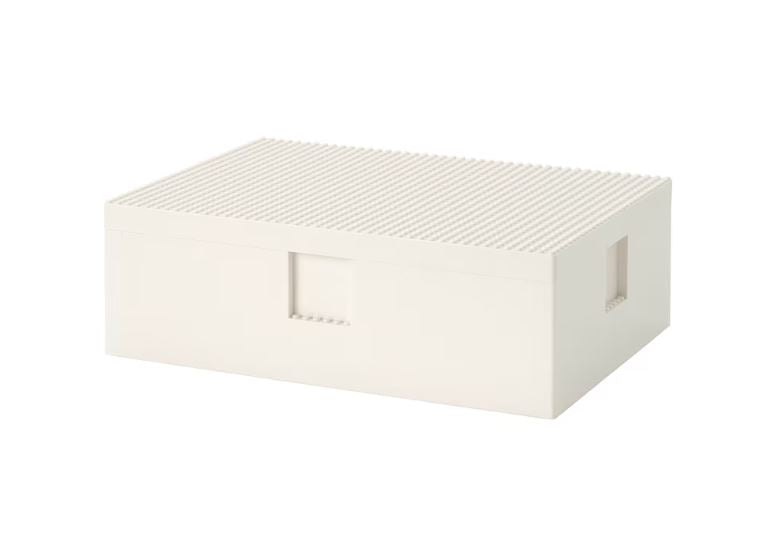 IKEA BYGGLEK LEGO Box with Lid 35x26x12 cm