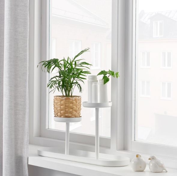 IKEA CHILISTRAN Plant Stand, 24 cm White