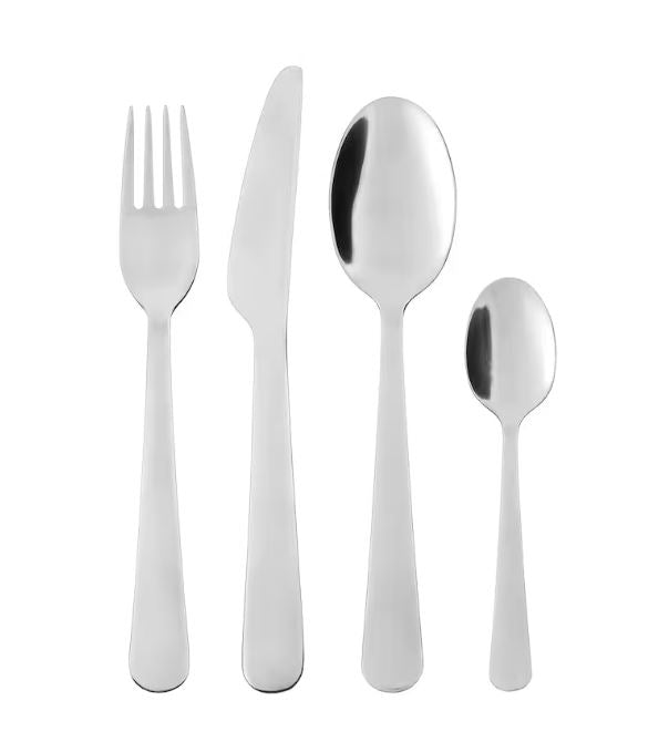 GRUNKA 4-piece kitchen utensil set, stainless steel - IKEA