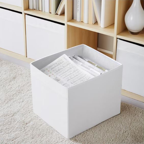 IKEA DRONA Box, White 33x38x33 cm