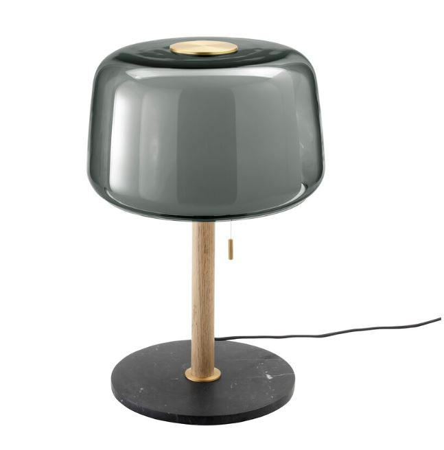 IKEA EVEDAL Table Lamp, Grey Marble, Grey