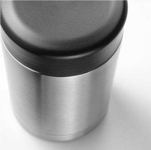 IKEA EFTERFRAGAD Food Vacuum Flask, Stainless Steel, 0.5 l