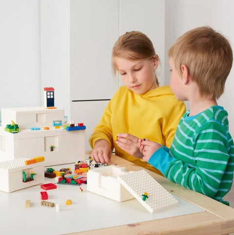 IKEA BYGGLEK 201-piece LEGO Brick Set, Mixed Colours