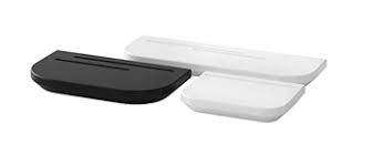 IKEA BILLSÅSEN Picture Ledge set of 3- White / Black