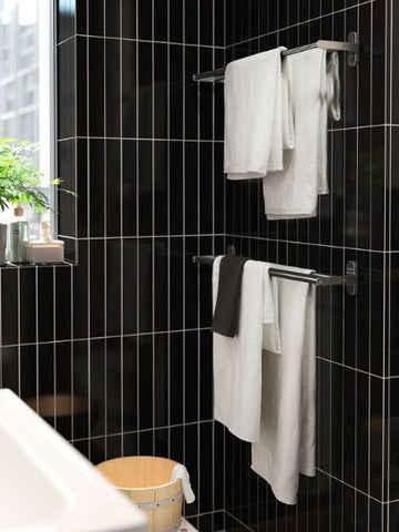 IKEA BROGRUND Towel Rail - Stainless Steel 67 cm
