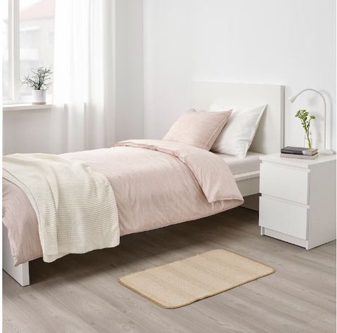 IKEA KLEJS Rug, Flatwoven, Beige-White 50x80 cm