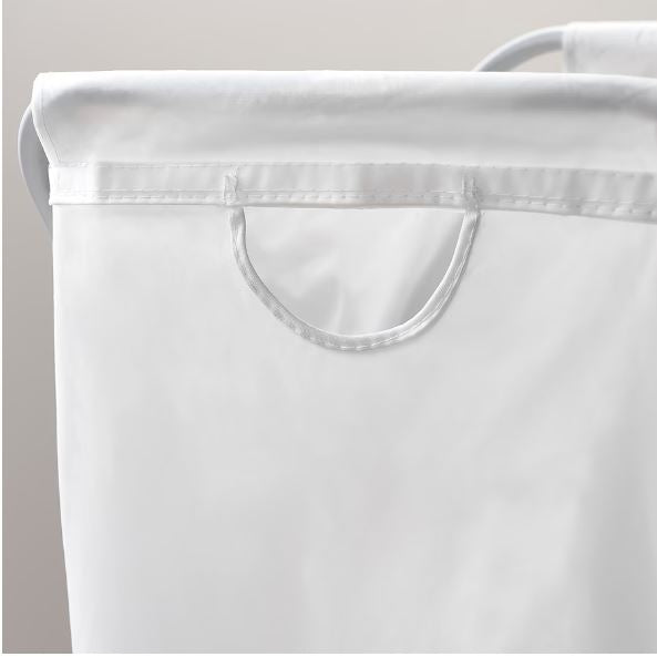 IKEA JALL Laundry Bag With stand, White, 70 L